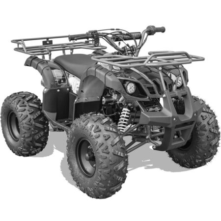 Bikehighway.com - MotoTec Bull 125cc 4-Stroke Kids Gas ATV Black