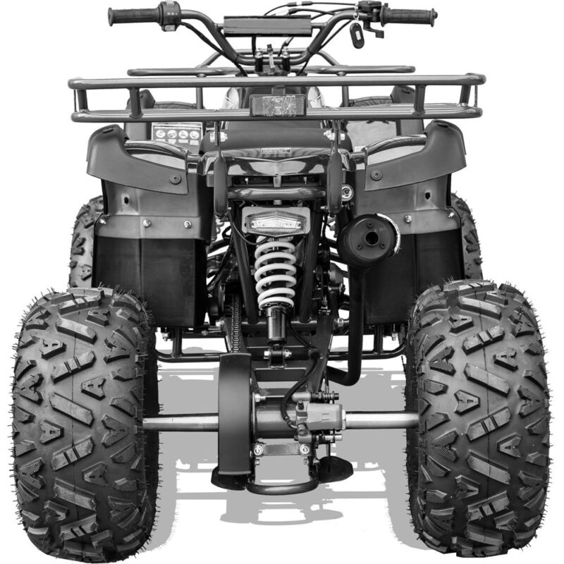 Bikehighway.com - MotoTec Bull 125cc 4-Stroke Kids Gas ATV Black