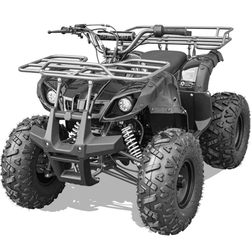 Bikehighway.com - MotoTec Bull 125cc 4-Stroke Kids Gas ATV Black