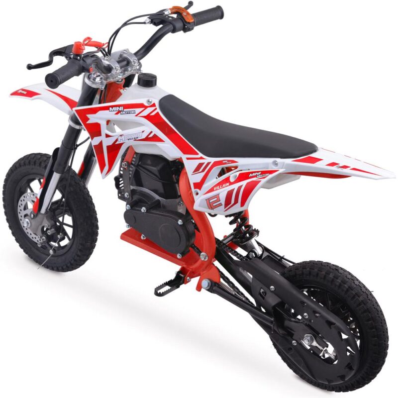 Bikehighway.com - MotoTec Villain 52cc 2-Stroke Kids Gas Dirt Bike Red