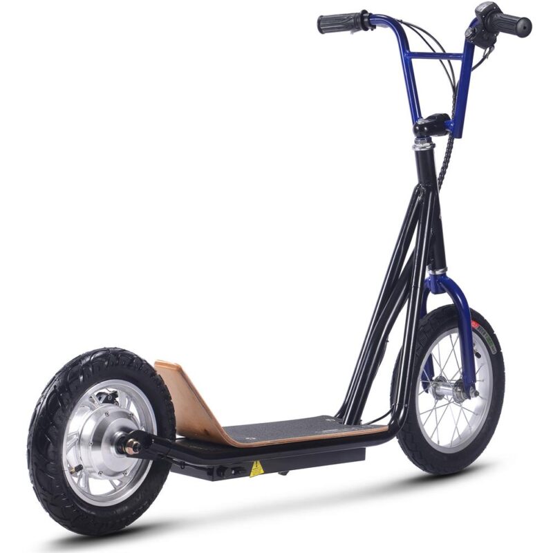 Bikehighway.com - MotoTec Groove 36v 350w Big Wheel Lithium Electric Scooter Black