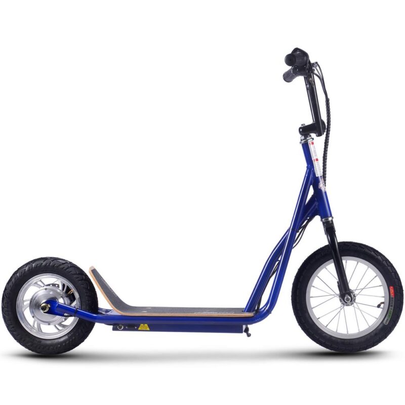 Bikehighway.com - MotoTec Groove 36v 350w Big Wheel Lithium Electric Scooter Blue