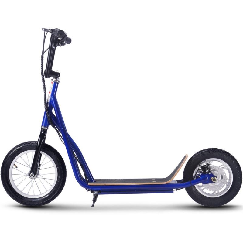 Bikehighway.com - MotoTec Groove 36v 350w Big Wheel Lithium Electric Scooter Blue