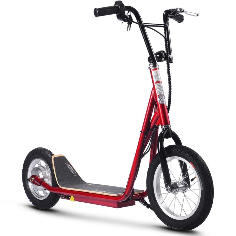 Bikehighway.com - MotoTec Groove 36v 350w Big Wheel Lithium Electric Scooter Red