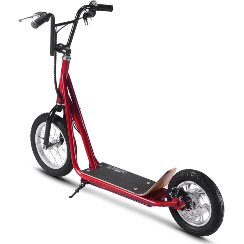 Bikehighway.com - MotoTec Groove 36v 350w Big Wheel Lithium Electric Scooter Red