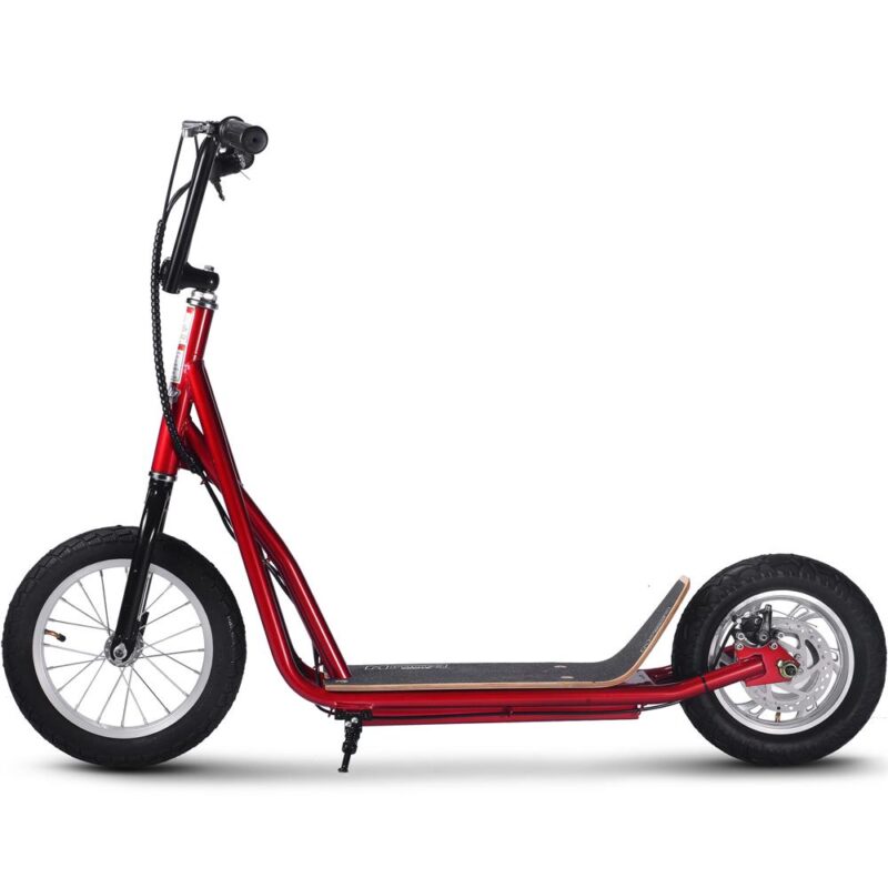 Bikehighway.com - MotoTec Groove 36v 350w Big Wheel Lithium Electric Scooter Red