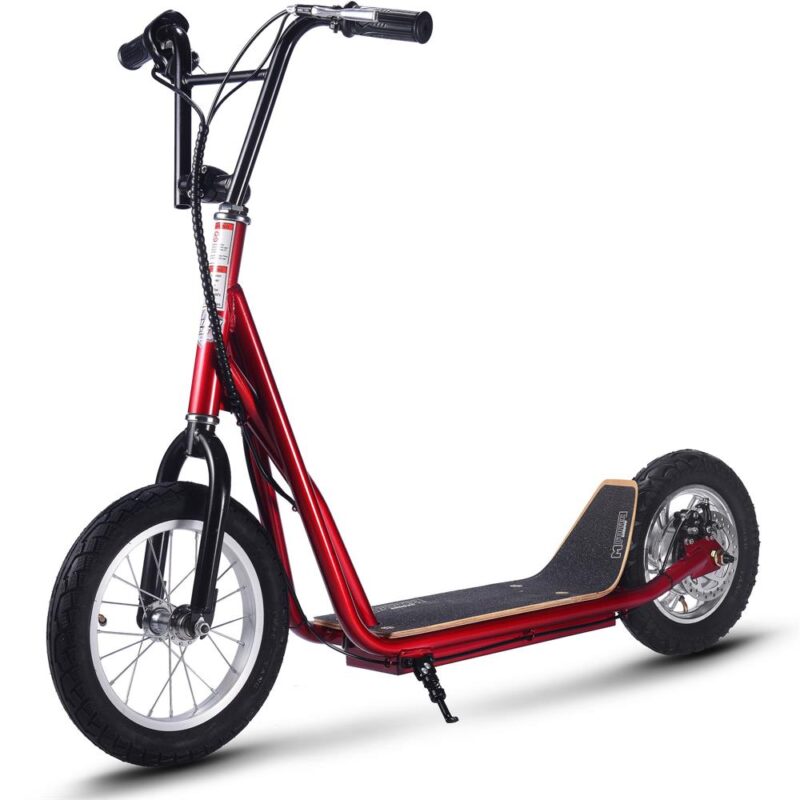 Bikehighway.com - MotoTec Groove 36v 350w Big Wheel Lithium Electric Scooter Red