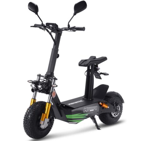 Bikehighway.com - MotoTec Mars 60v 3500w Electric Scooter Black