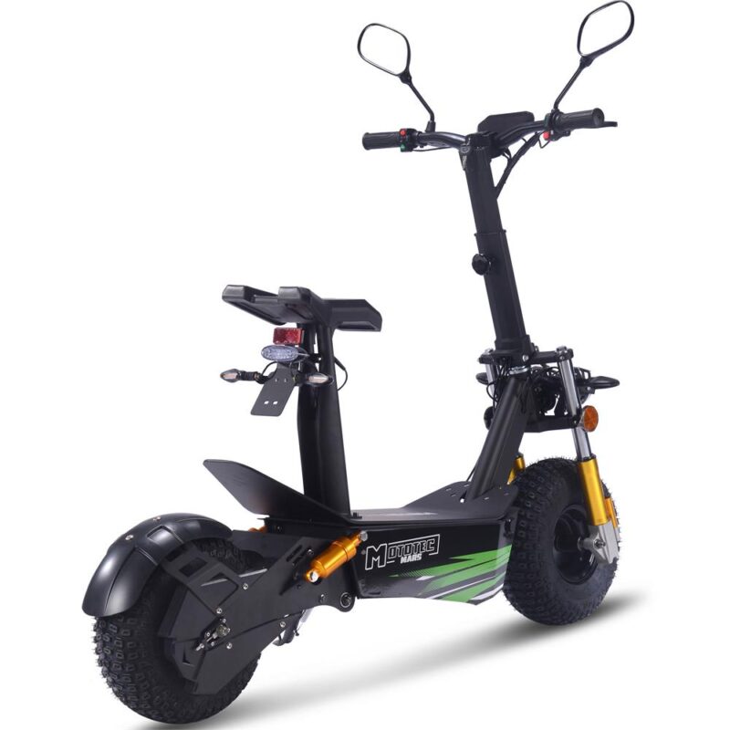 Bikehighway.com - MotoTec Mars 60v 3500w Electric Scooter Black