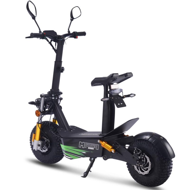 Bikehighway.com - MotoTec Mars 60v 3500w Electric Scooter Black