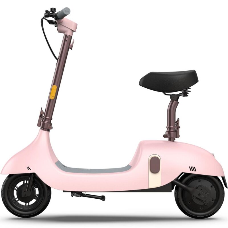 Bikehighway.com - Okai Beetle 36v 350w Lithium Electric Scooter Pink