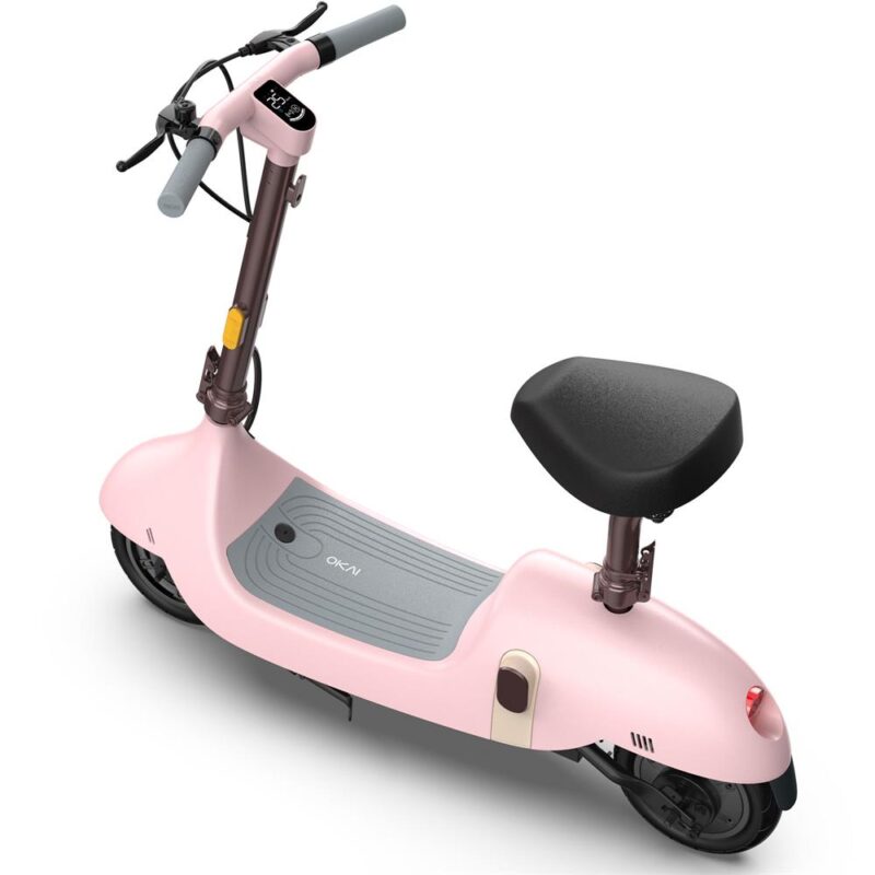 Bikehighway.com - Okai Beetle 36v 350w Lithium Electric Scooter Pink