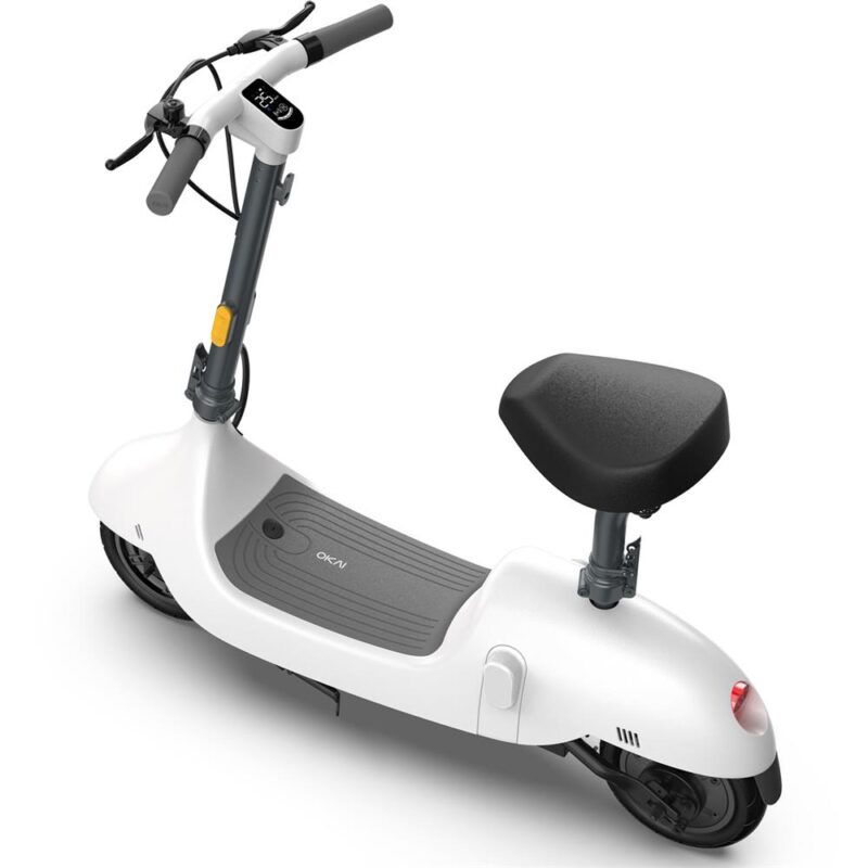 Bikehighway.com - Okai Beetle 36v 350w Lithium Electric Scooter White