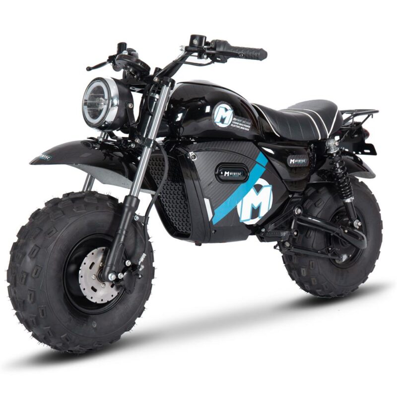 Bikehighway.com - MotoTec 60v 1500w Electric Powered Mini Bike Lithium Black