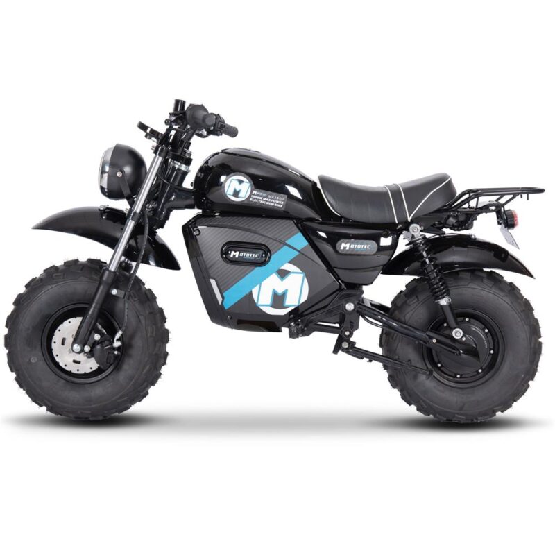 Bikehighway.com - MotoTec 60v 1500w Electric Powered Mini Bike Lithium Black