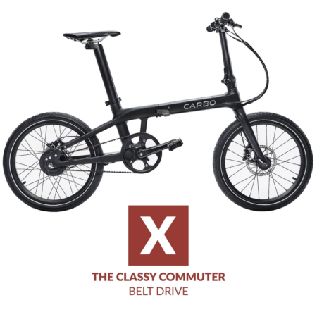 Bikehighway.com - CARBO Model X Electric Folding Bike