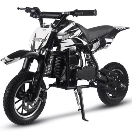 Bikehighway.com - MotoTec Alien 50cc 2-Stroke Kids Gas Dirt Bike Black