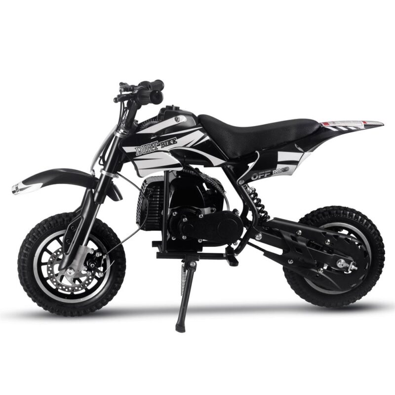 Bikehighway.com - MotoTec Alien 50cc 2-Stroke Kids Gas Dirt Bike Black