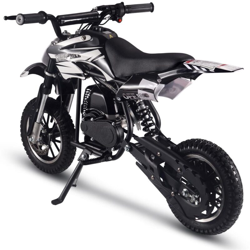 Bikehighway.com - MotoTec Alien 50cc 2-Stroke Kids Gas Dirt Bike Black