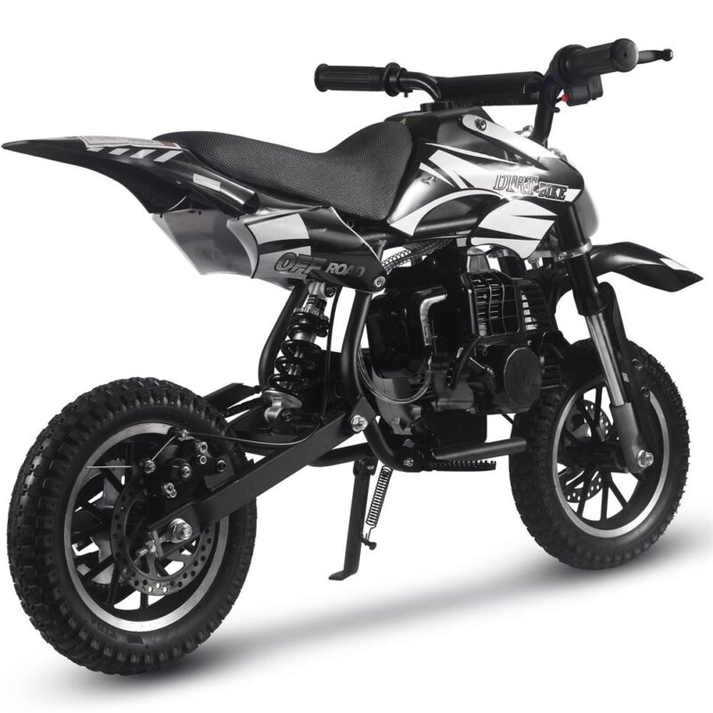 Bikehighway.com - MotoTec Alien 50cc 2-Stroke Kids Gas Dirt Bike Black