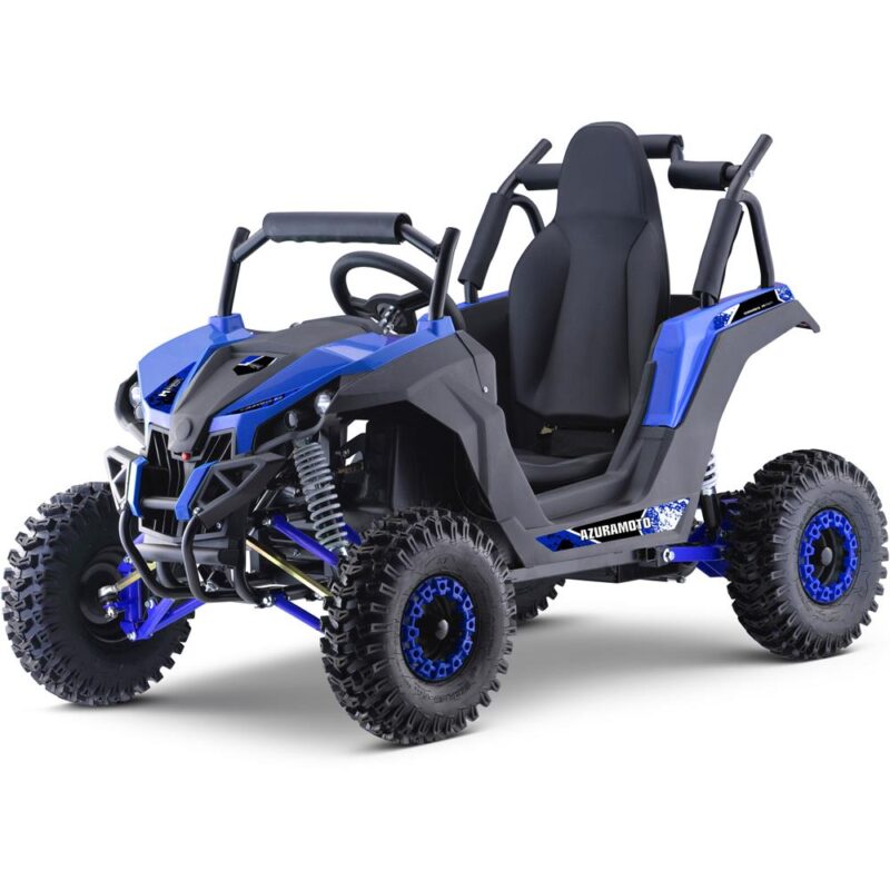 Bikehighway.com - MotoTec 48v 1200w Electric UTV Blue