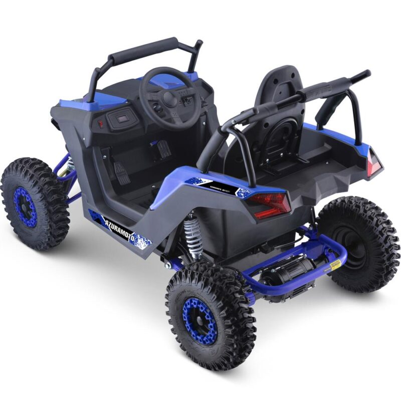 Bikehighway.com - MotoTec 48v 1200w Electric UTV Blue