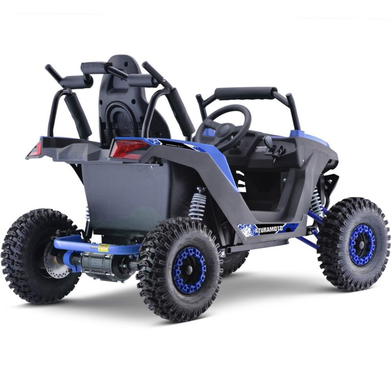 Bikehighway.com - MotoTec 48v 1200w Electric UTV Blue