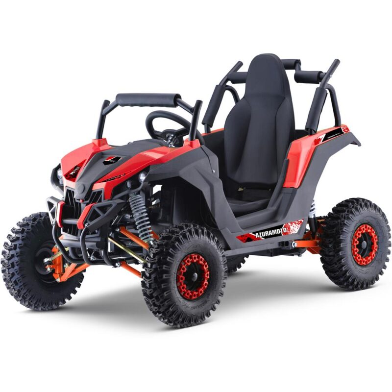 Bikehighway.com - MotoTec 48v 1200w Electric UTV Red