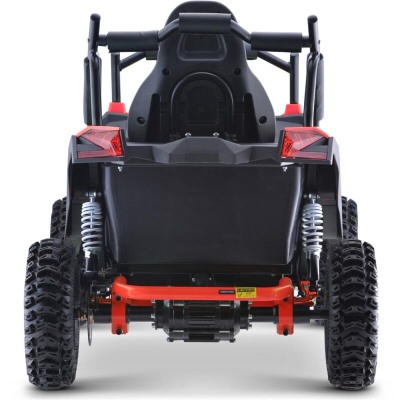 Bikehighway.com - MotoTec 48v 1200w Electric UTV Red