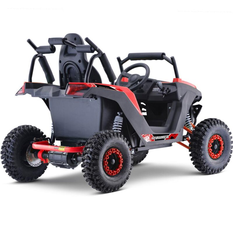 Bikehighway.com - MotoTec 48v 1200w Electric UTV Red