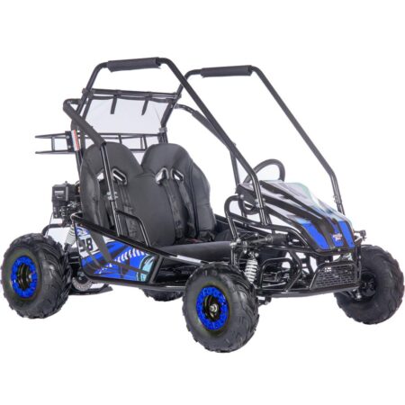 Bikehighway.com - MotoTec Mud Monster XL 212cc 2 Seat Go Kart Full Suspension Blue