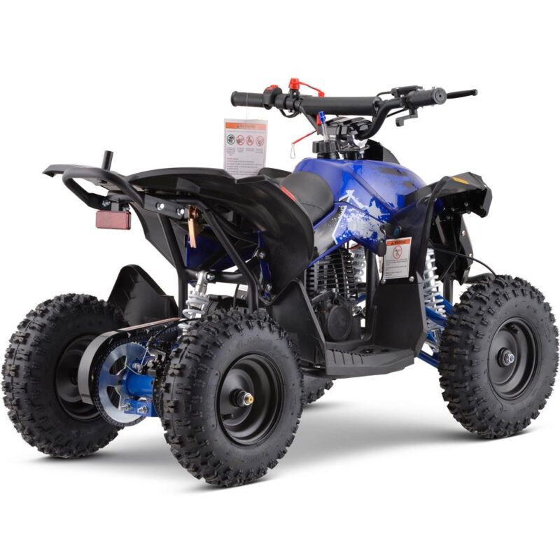 Bikehighway.com - MotoTec Renegade 40cc 4-Stroke Kids Gas ATV Blue