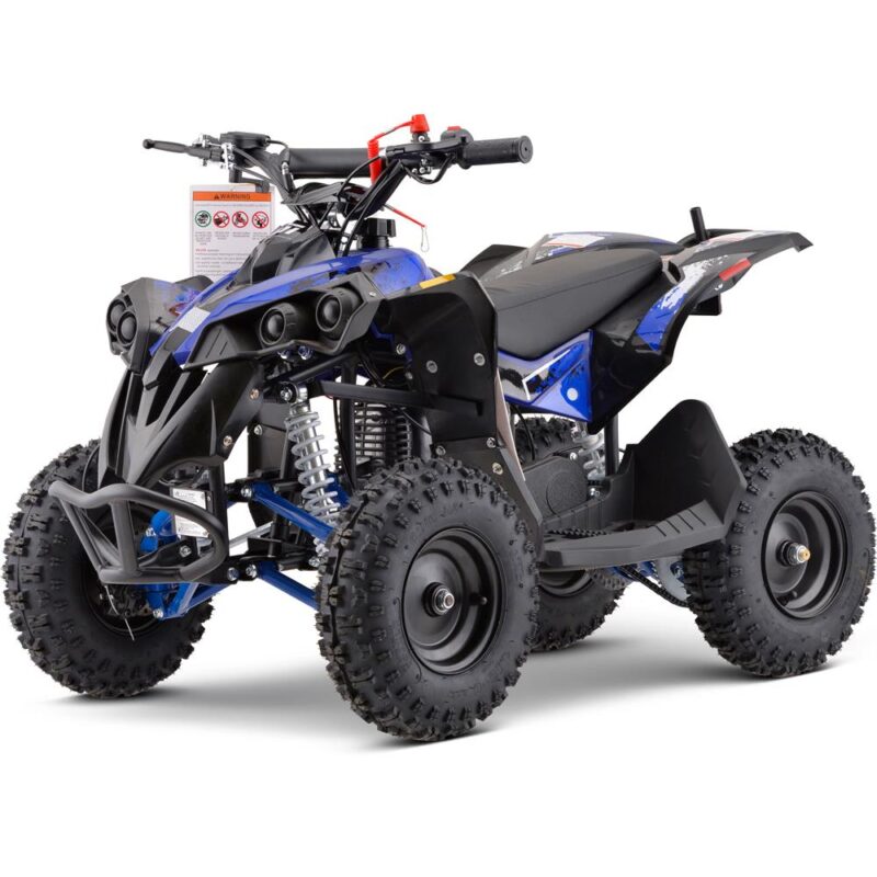 Bikehighway.com - MotoTec Renegade 40cc 4-Stroke Kids Gas ATV Blue