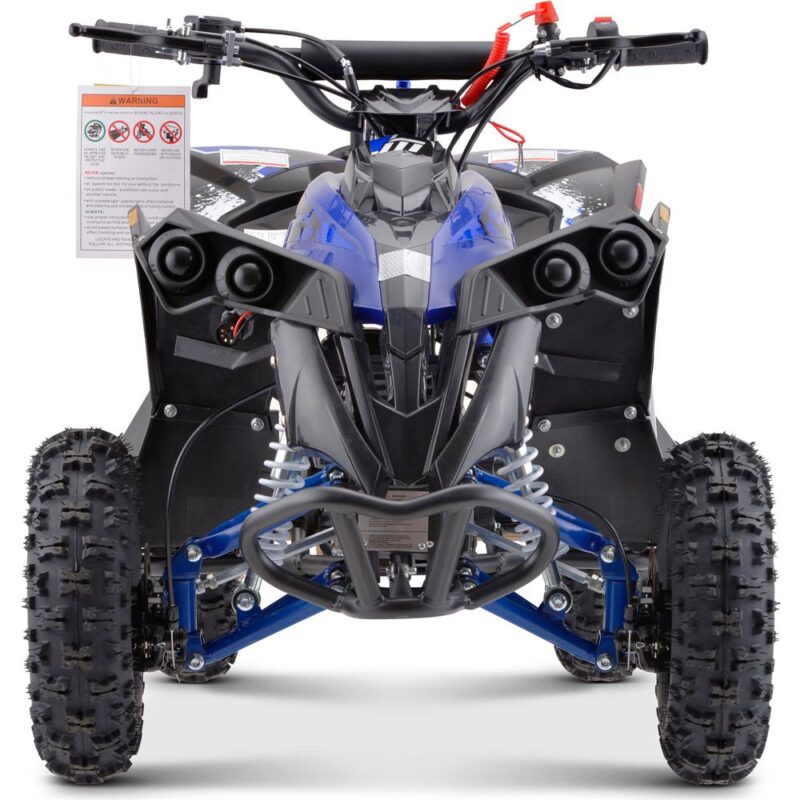 Bikehighway.com - MotoTec Renegade 40cc 4-Stroke Kids Gas ATV Blue