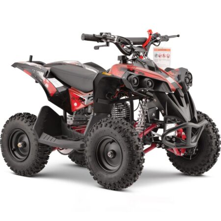 Bikehighway.com - MotoTec Renegade 40cc 4-Stroke Kids Gas ATV Red