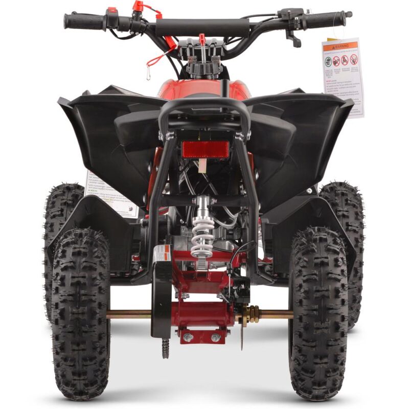 Bikehighway.com - MotoTec Renegade 40cc 4-Stroke Kids Gas ATV Red