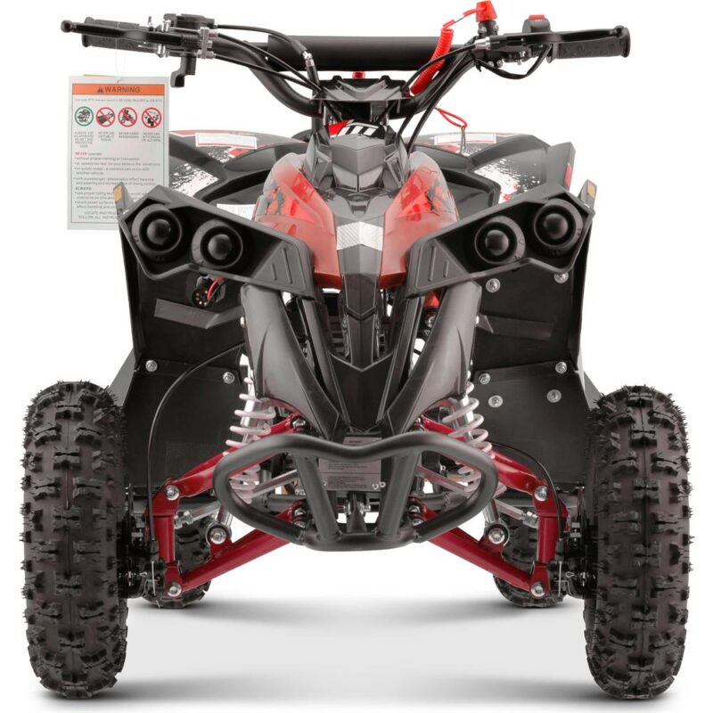 Bikehighway.com - MotoTec Renegade 40cc 4-Stroke Kids Gas ATV Red