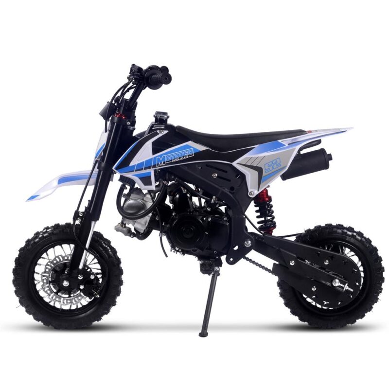 Bikehighway.com - MotoTec Hooligan 72cc 4-Stroke Gas Dirt Bike Blue