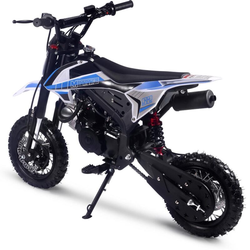 Bikehighway.com - MotoTec Hooligan 72cc 4-Stroke Gas Dirt Bike Blue