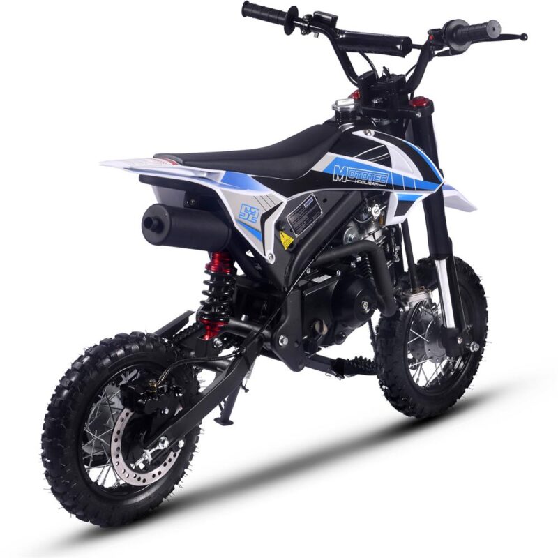 Bikehighway.com - MotoTec Hooligan 72cc 4-Stroke Gas Dirt Bike Blue