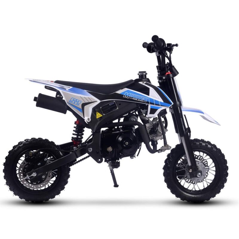 Bikehighway.com - MotoTec Hooligan 72cc 4-Stroke Gas Dirt Bike Blue