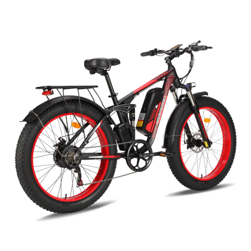 Bikehighway.com - Senada Viper Plus Fat Tire Electric Mountain Bike