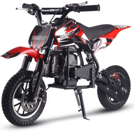 Bikehighway.com - MotoTec Alien 50cc 2-Stroke Kids Gas Dirt Bike Green