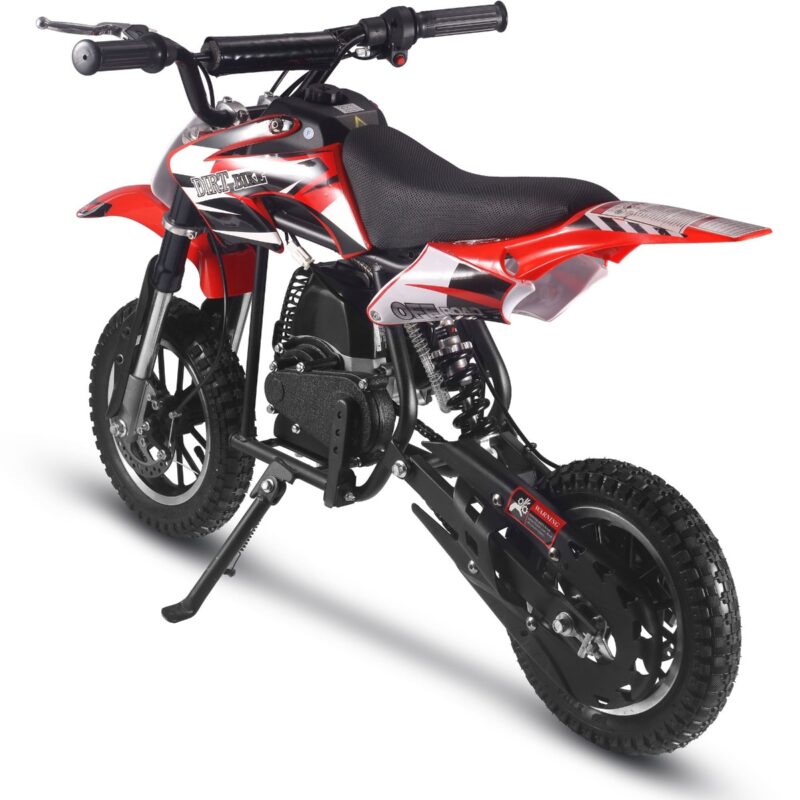 Bikehighway.com - MotoTec Alien 50cc 2-Stroke Kids Gas Dirt Bike Red