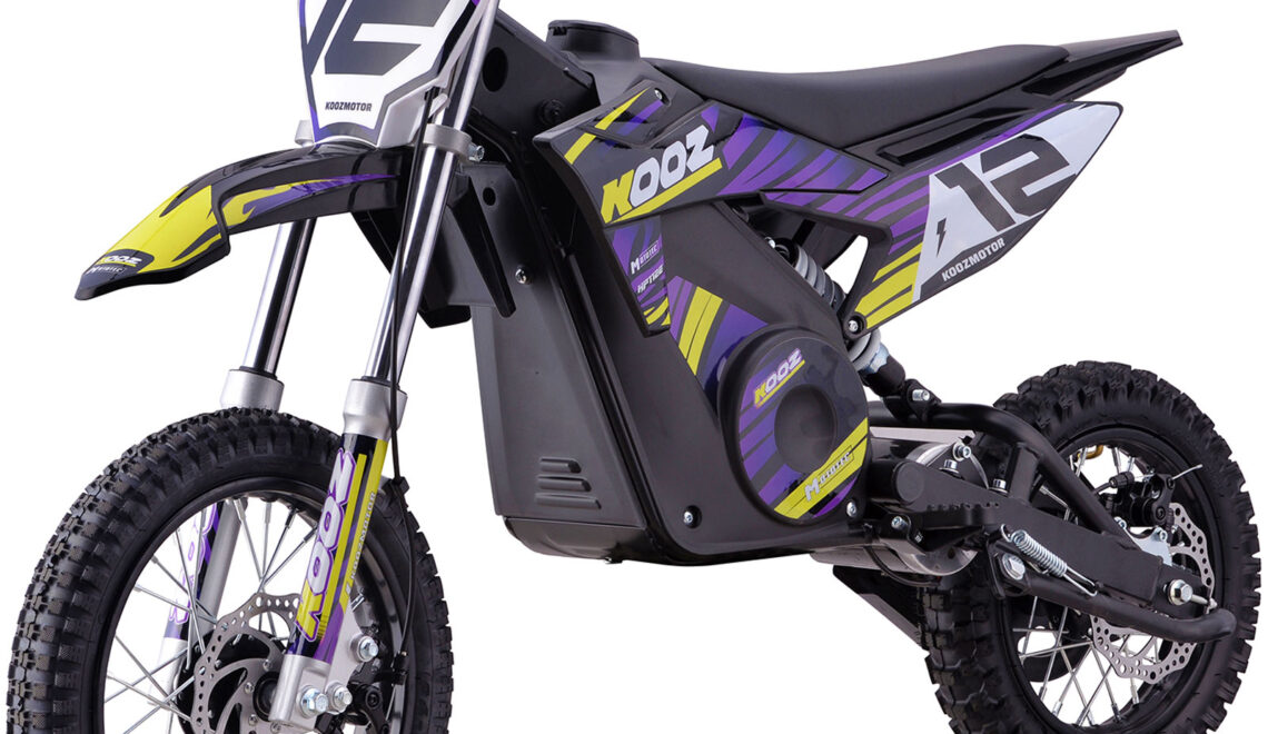 Bikehighway.com -MotoTec 36v 1000w (HP112E) Electric Dirt Bike Purple