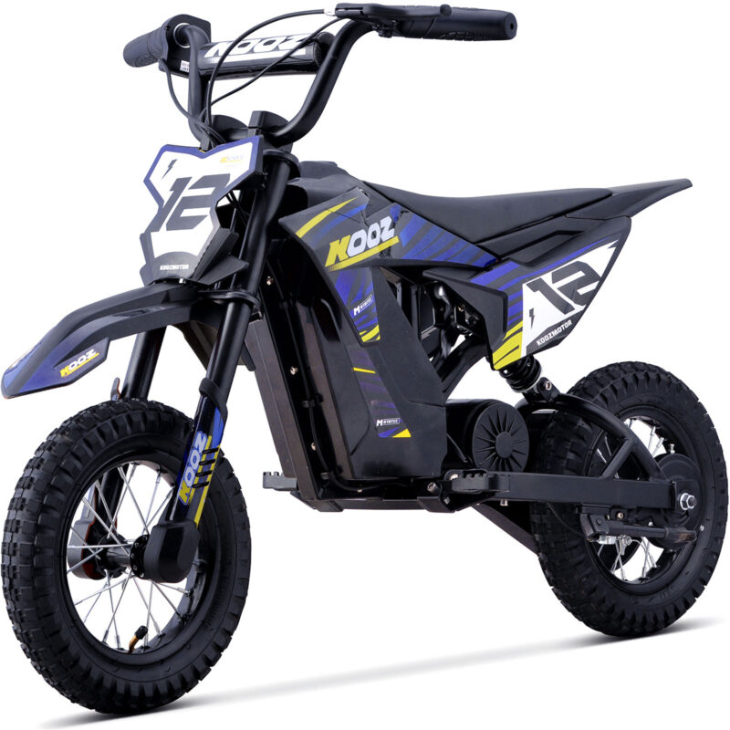 Bikehighway.com - MotoTec 36v 1000w (HP112E) Electric Dirt Bike Blue