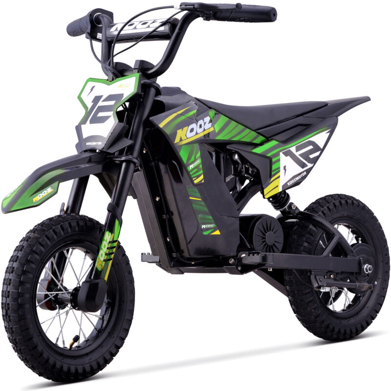 Bikehighway.com -MotoTec 36v 1000w (HP112E) Electric Dirt Bike Green