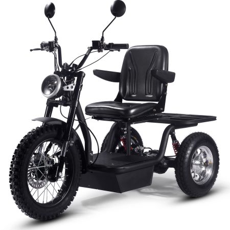 Bikehighway.com - MotoTec Electric Trike 60v 1800w Black