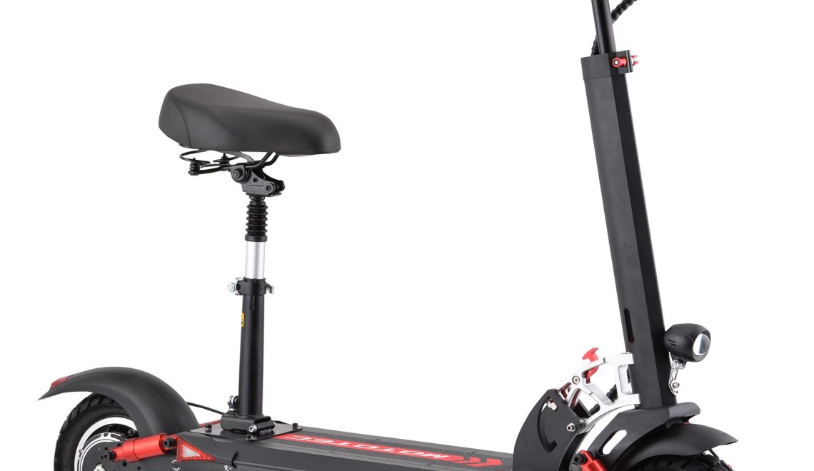 Bikehighway.com - MotoTec Thor 60v 2400w Lithium Electric Scooter Black