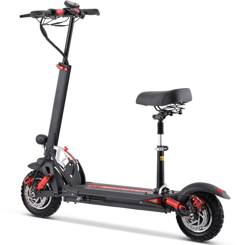 Bikehighway.com - MotoTec Thor 60v 2400w Lithium Electric Scooter Black